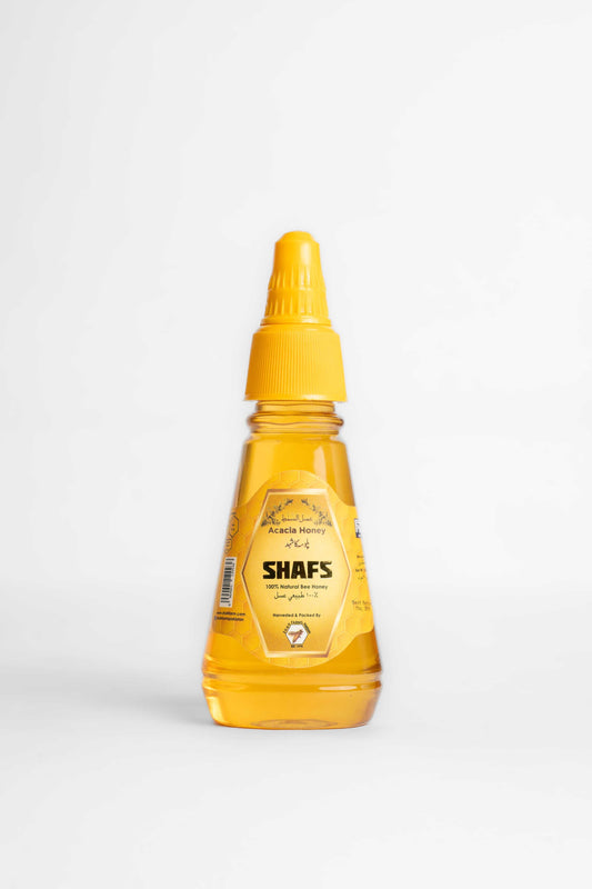 Acacia Honey by Shah Farms Pakistan - light golden 100% natural bee honey
