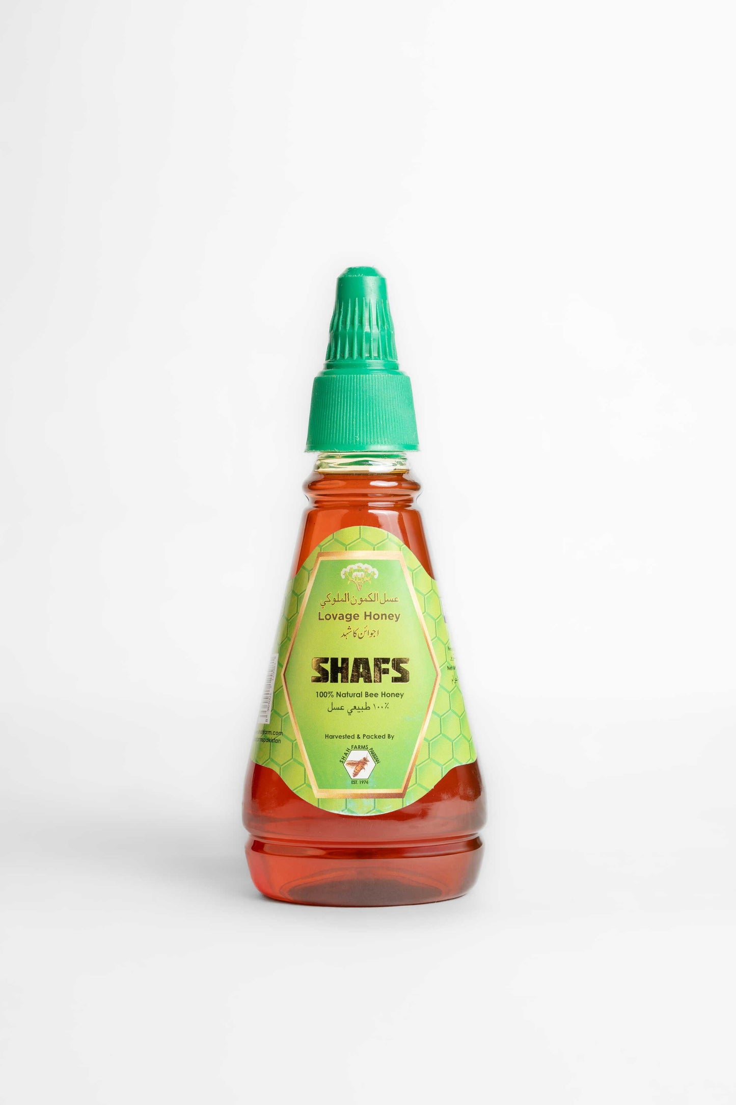 Ajwain (Lovage) Honey by Shah Farms Pakistan - aromatic 100% natural bee honey - view 2